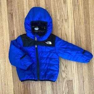 The North Face reversible hooded winter jacket